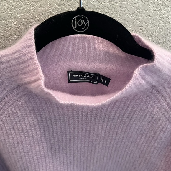 Vineyard Vines 100% Cashmere Mockneck sweater - Picture 2 of 6